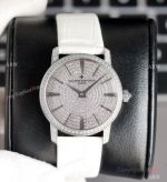 NEW! Swiss Grade Copy Vacheron Constantin Traditionnelle Ultra-Thin 33mm Watch Iced Out Silver_th.jpg